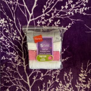 Hanes Girls' Camisole, 100% Cotton Tagless Cami, Multiple Packs